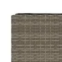 Jardineras con 3 maceteros 2 uds ratán PE gris 105x30x32 cm by , Pots and planters - Ref: Foro24-3210524, Price: 120,81 €, Di...