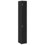 Armario estrecho madera de ingeniería negro 30x42,5x225 cm de , Aparadores - Ref: Foro24-3281260, Precio: 168,93 €, Descuento: %