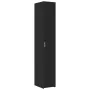 Armario estrecho madera de ingeniería negro 30x42,5x225 cm de , Aparadores - Ref: Foro24-3281260, Precio: 168,93 €, Descuento: %