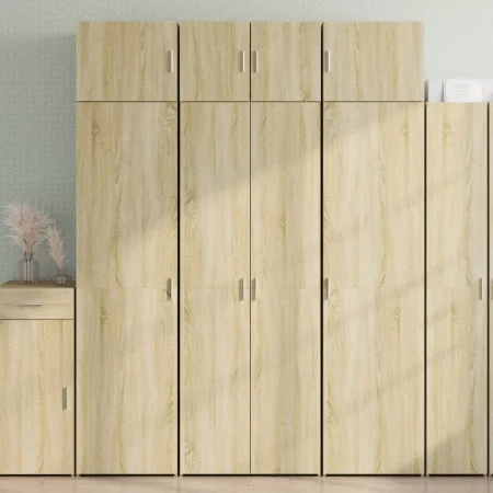 Armario de madera de ingeniería roble Sonoma 70x42,5x225 cm de , Aparadores - Ref: Foro24-3281331, Precio: 248,04 €, Descuent...