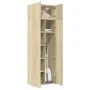 Armario de madera de ingeniería roble Sonoma 70x42,5x225 cm de , Aparadores - Ref: Foro24-3281331, Precio: 248,04 €, Descuent...