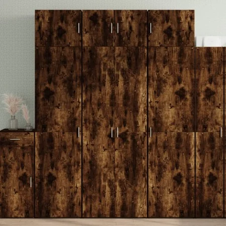 Armario de madera de ingeniería roble ahumado 70x42,5x225 cm de , Aparadores - Ref: Foro24-3281333, Precio: 238,52 €, Descuen...