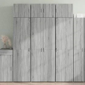 Armario de madera ingeniería gris Sonoma 70x42,5x225 cm by , Sideboards - Ref: Foro24-3281327, Price: 227,77 €, Discount: %