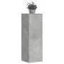 Soportes de plantas madera ingeniería gris hormigón 33x33x100cm de , Soportes para macetas - Ref: Foro24-852954, Precio: 65,5...