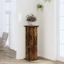 Soportes de plantas madera ingeniería roble ahumado 33x33x100cm by , Pot stands - Ref: Foro24-852982, Price: 55,51 €, Discoun...