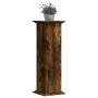 Soportes de plantas madera ingeniería roble ahumado 33x33x100cm by , Pot stands - Ref: Foro24-852982, Price: 55,51 €, Discoun...