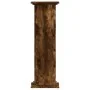 Soportes de plantas madera ingeniería roble ahumado 33x33x100cm by , Pot stands - Ref: Foro24-852982, Price: 55,51 €, Discoun...