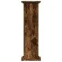 Soportes de plantas madera ingeniería roble ahumado 33x33x100cm by , Pot stands - Ref: Foro24-852982, Price: 55,51 €, Discoun...