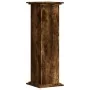Soportes de plantas madera ingeniería roble ahumado 33x33x100cm by , Pot stands - Ref: Foro24-852982, Price: 55,51 €, Discoun...
