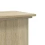 Soportes de plantas madera ingeniería roble Sonoma 33x33x100 cm by , Pot stands - Ref: Foro24-852980, Price: 56,65 €, Discoun...