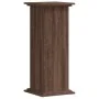 Soportes de plantas madera ingeniería marrón roble 33x33x80 cm de , Soportes para macetas - Ref: Foro24-852975, Precio: 49,56...