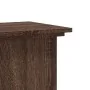 Soportes de plantas madera ingeniería marrón roble 33x33x80 cm de , Soportes para macetas - Ref: Foro24-852975, Precio: 49,56...