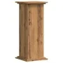 Soportes de planta madera ingeniería roble artisian 33x33x80 cm de , Soportes para macetas - Ref: Foro24-852977, Precio: 49,1...