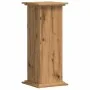 Soportes de planta madera ingeniería roble artisian 33x33x80 cm de , Soportes para macetas - Ref: Foro24-852977, Precio: 49,1...