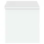 Caja de almacenaje madera de ingeniería blanco 90x35x35 cm by , Storage trunks - Ref: Foro24-840681, Price: 77,96 €, Discount: %
