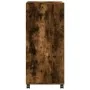 Armario con ruedas madera ingeniería roble ahumado 55x40x91 cm von , Sideboards - Ref: Foro24-853186, Preis: 63,86 €, Rabatt: %