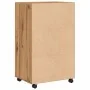 Armario con ruedas madera ingeniería roble artisian 55x40x91 cm by , Sideboards - Ref: Foro24-853190, Price: 72,32 €, Discoun...
