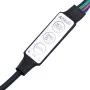 Mesita de noche con luces LED madera de ingeniería negra de , Mesitas de noche - Ref: Foro24-852013, Precio: 75,00 €, Descuen...