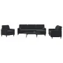 Juego de sofás con cojines 4 piezas terciopelo negro von , Sofas - Ref: Foro24-3278466, Preis: 743,87 €, Rabatt: %