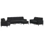 Juego de sofás con cojines 4 piezas terciopelo negro von , Sofas - Ref: Foro24-3278466, Preis: 743,87 €, Rabatt: %