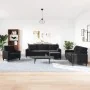 Juego de sofás con cojines 4 piezas terciopelo negro von , Sofas - Ref: Foro24-3278466, Preis: 743,87 €, Rabatt: %