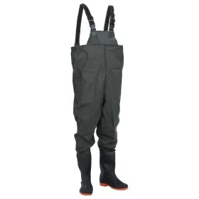Vadeador de pecho con botas verde oscuro talla 40 by , Waders for hunting and fishing - Ref: Foro24-4016974, Price: 34,07 €, ...