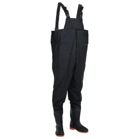 Vadeador de pecho con botas negro talla 38 by , Waders for hunting and fishing - Ref: Foro24-4016981, Price: 34,07 €, Discoun...