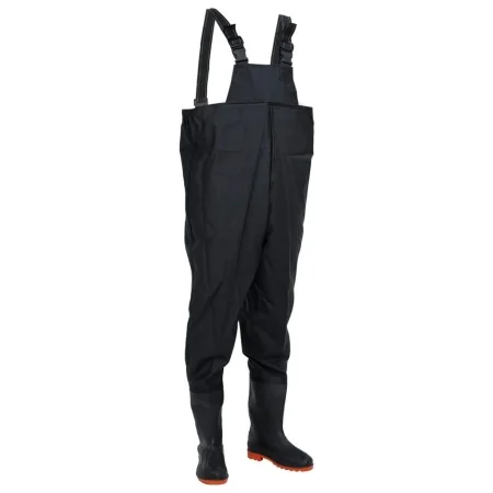 Vadeador de pecho con botas negro talla 40 by , Waders for hunting and fishing - Ref: Foro24-4016983, Price: 34,07 €, Discoun...