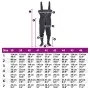 Vadeador de pecho con botas y cinturón negro talla 41 by , Waders for hunting and fishing - Ref: Foro24-4017002, Price: 38,45...