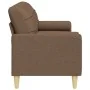 Sofá de 3 plazas con cojines tela marrón 210 cm von , Sofas - Ref: Foro24-3278204, Preis: 327,78 €, Rabatt: %