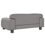 Sofá para niños de cuero sintético gris 70x45x30 cm by , Baby and Toddler Furniture - Ref: Foro24-3196303, Price: 84,40 €, Di...