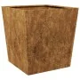 Jardinera de acero oxidado 50x50x50 cm by , Pots and planters - Ref: Foro24-851078, Price: 60,65 €, Discount: %
