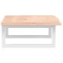 Estante de lavabo de pared de acero y madera maciza de roble de , Tocadores de baño - Ref: Foro24-3302544, Precio: 72,70 €, D...