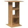 Mesa alta bar con almacenaje madera roble artisian 60x60x102 cm by , Kitchen and dining tables - Ref: Foro24-854336, Price: 7...