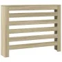 Cubierta de radiador madera ingeniería roble Sonoma 104x20x82cm by , Accessories for heating radiators - Ref: Foro24-852692, ...