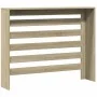 Cubierta de radiador madera ingeniería roble Sonoma 104x20x82cm by , Accessories for heating radiators - Ref: Foro24-852692, ...