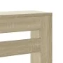Cubierta de radiador madera ingeniería roble Sonoma 104x20x82cm by , Accessories for heating radiators - Ref: Foro24-852692, ...