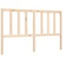 Bed frame with solid wood headboard 160x200 cm by vidaXL, Beds and slatted bases - Ref: Foro24-3193866, Price: 132,92 €, Disc...
