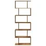 Librería divisora 6 niveles madera envejecida 70x24x193 cm by , Bookcases and shelves - Ref: Foro24-858091, Price: 84,46 €, D...
