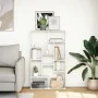 Estantería de madera de ingeniería blanco 72x20x120 cm de , Librerías y estanterías - Ref: Foro24-858156, Precio: 75,93 €, De...