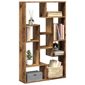 Estantería madera de ingeniería color envejecido 72x20x120 cm by , Bookcases and shelves - Ref: Foro24-858163, Price: 80,67 €...