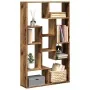 Estantería madera de ingeniería color envejecido 72x20x120 cm by , Bookcases and shelves - Ref: Foro24-858163, Price: 80,67 €...