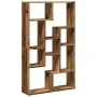 Estantería madera de ingeniería color envejecido 72x20x120 cm by , Bookcases and shelves - Ref: Foro24-858163, Price: 80,67 €...