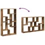 Estantería madera de ingeniería color envejecido 72x20x120 cm by , Bookcases and shelves - Ref: Foro24-858163, Price: 80,67 €...