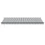 Toldo retráctil automático gris antracita y blanco 600x350 cm von , Markisen - Ref: Foro24-3215822, Preis: 726,90 €, Rabatt: %