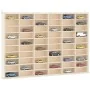 Vitrina de madera para coleccionistas con 60 compartimentos de , Estantes y estanterías - Ref: Foro24-4017378, Precio: 41,16 ...