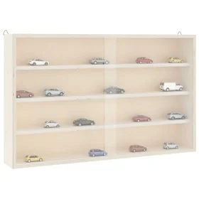 Vitrina de madera para coleccionistas con puertas 60x8,5x37 cm by , Shelves and shelves - Ref: Foro24-4017386, Price: 47,82 €...