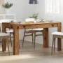 Mesa de comedor madera ingeniería envejecida 140x74,5x76 cm von , Küchen- und Esstische - Ref: Foro24-856572, Preis: 111,83 €...