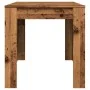 Mesa de comedor madera ingeniería envejecida 140x74,5x76 cm von , Küchen- und Esstische - Ref: Foro24-856572, Preis: 111,83 €...