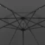 Sombrilla de jardín con luces LED antracita 400 cm by , Umbrellas - Ref: Foro24-312532, Price: 107,39 €, Discount: %